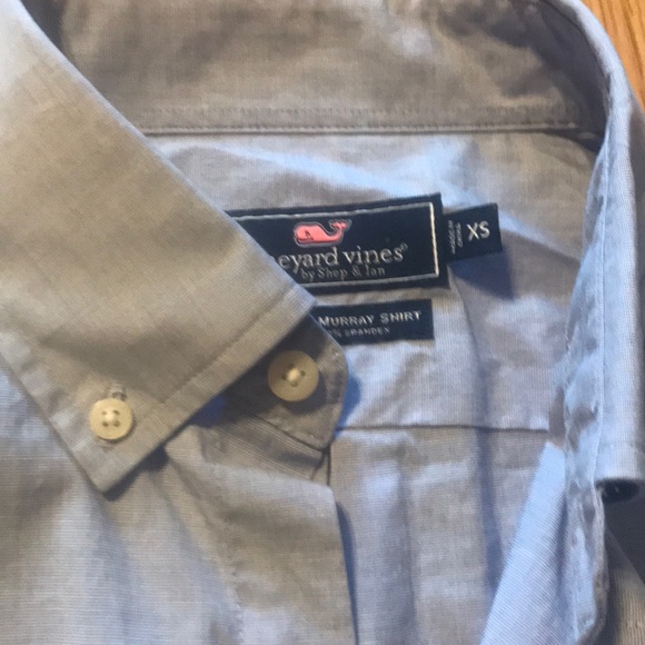 VINEYARD VINES Classic Fit Blue Murray Shirt,XS!NW - Picture 8 of 8